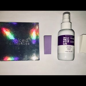 Naked Cosmetics Highlighter Set and Setting Spray